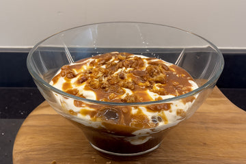 Festive Fudge Brownie Trifle