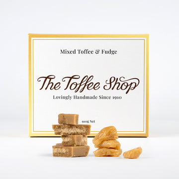 The Toffee Shop - 910g Box of Butter Toffee & Butter Fudge