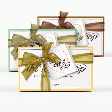 The Toffee Shop - Gift Wrapped Boxes of Fudge & Toffee