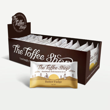 The Toffee Shop - Box of 12 50g Butter Fudge Bars